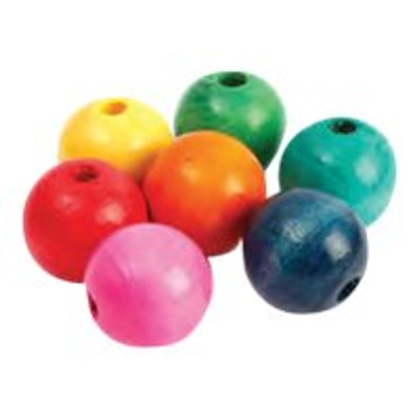 3532431008852-Graine Creative - sachet de 25 perles en bois coloris assortis - diam 25mm - trou 6mm-P_405119710_1-0