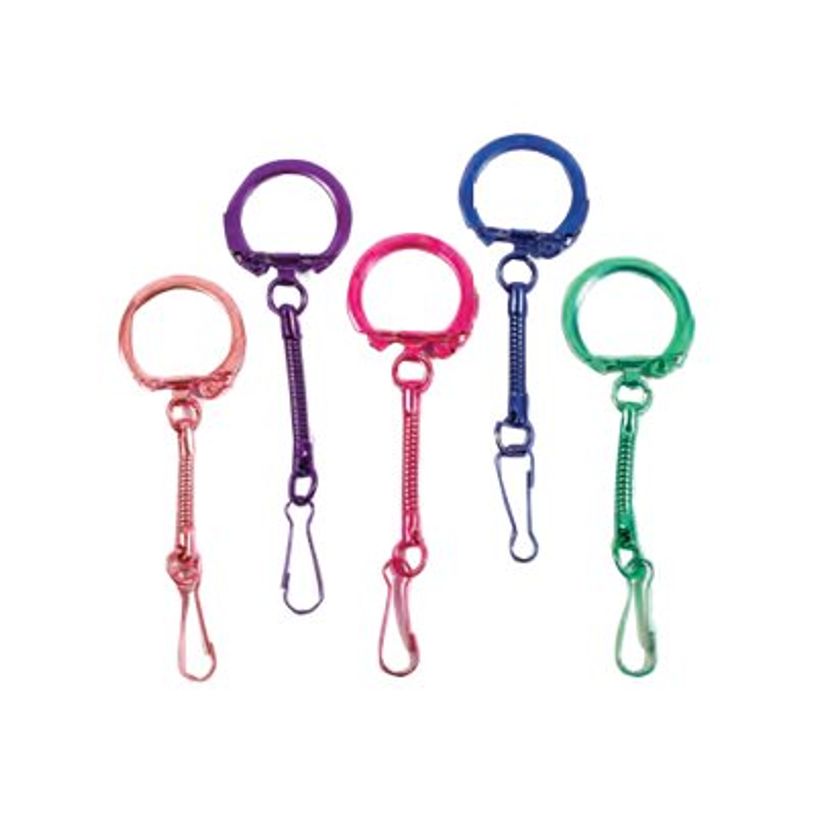 3532435401055-Graine Creative - 10 porte-clés - 25 x 80 mm - couleurs assorties -P_405119831_1-0