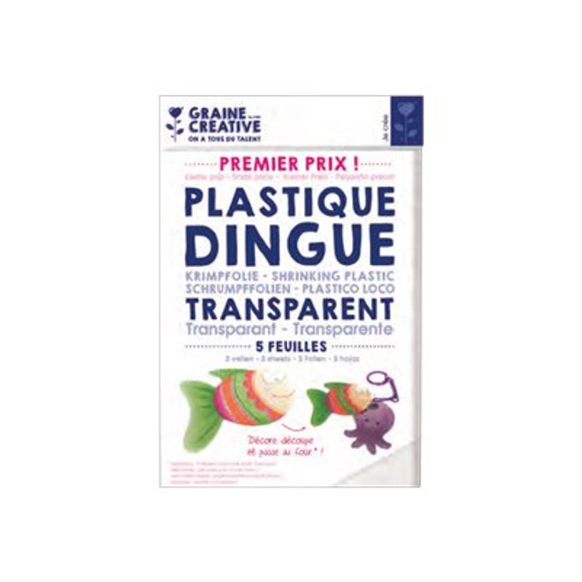 3532435403202-Graine Creative - 5  feuilles de Plastique Dingue -26.2 x 20.2 cm -P_405119833_1-0