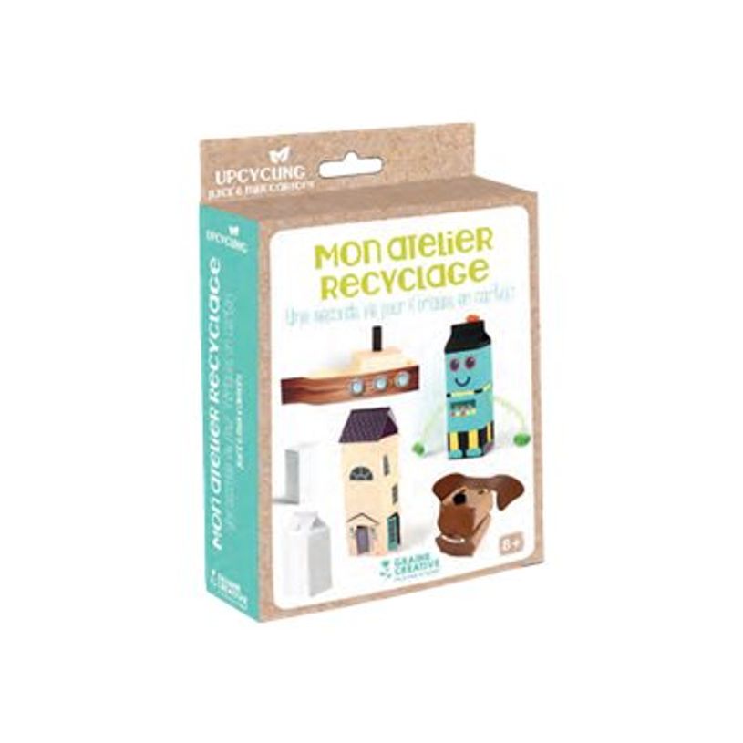 3532437506369-Graine Creative Mon Atelier Recyclage - kit de travaux créatifs brique en carton-P_405119900_1-0