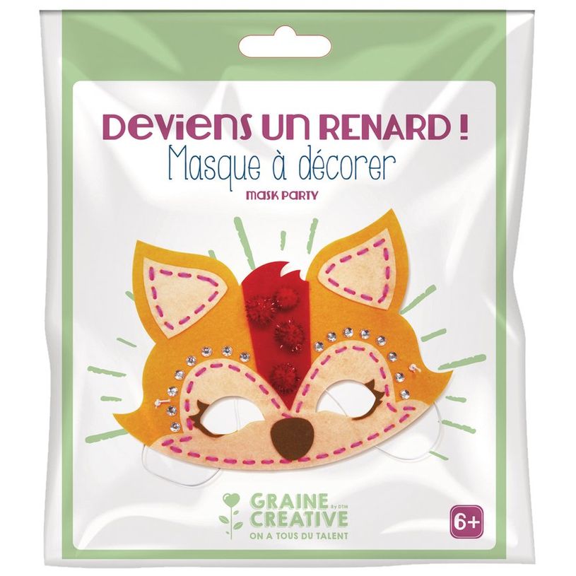 3471057507083-Graine Creative - Masque à décorer Renard-P_405119903_1-0