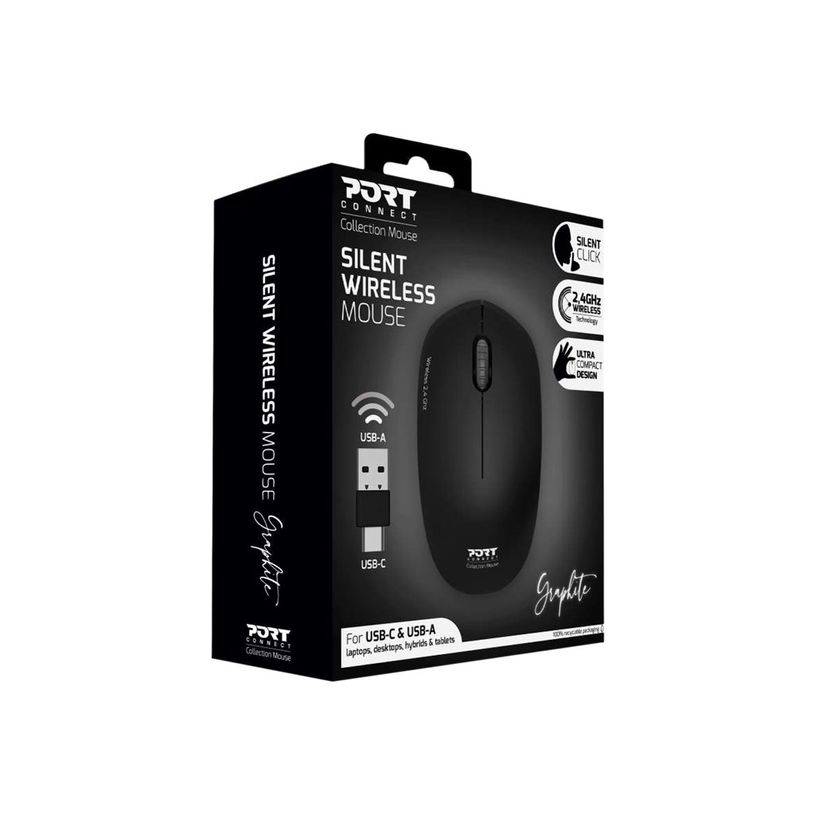 3567049005405-PORT DESIGNS - Souris sans fil - noir-P_405119998_1-4