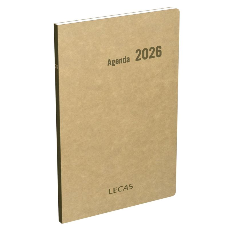3147280240881-Agenda Lecas Brut -1 semaine sur 2 pages - 16 x 24 cm--0