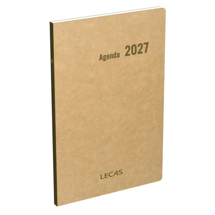 3147280240881-Agenda Lecas Brut -1 semaine sur 2 pages - 16 x 24 cm--0