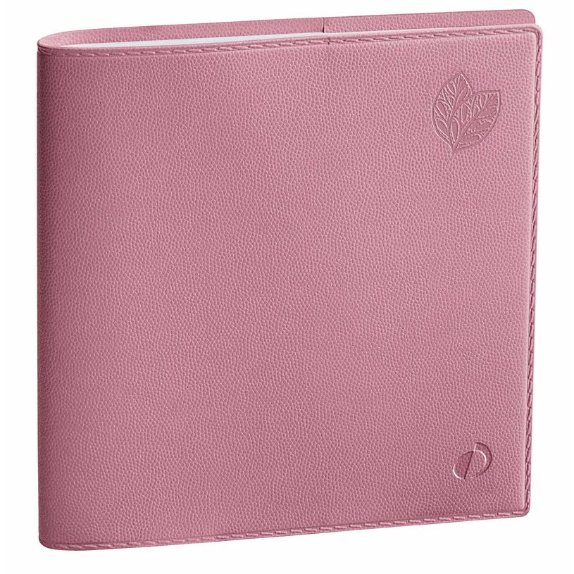 3371010474769-Agenda Equology - 1 semaine sur 2 pages - 16 x 16 cm - rose - Quo Vadis--0