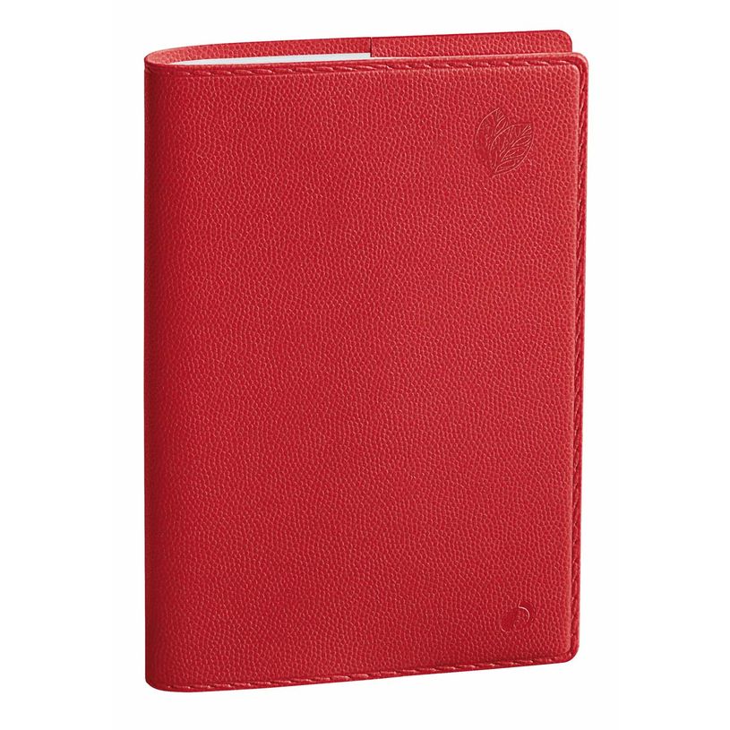 3371010474592-Agenda Equology - 1 semaine sur 2 pages - 10 x 15 cm - rouge cerise - Quo Vadis--0