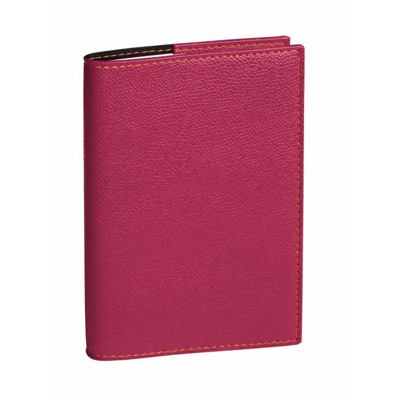 3371010476053-Quo Vadis - Agenda avec répertoire - Randonnée - Semainier Planning - Français - Club - Rose - 14 mois de décembre à janvier - 9x12,5 cm - Papier Clairefontaine blanc - Fabri--0