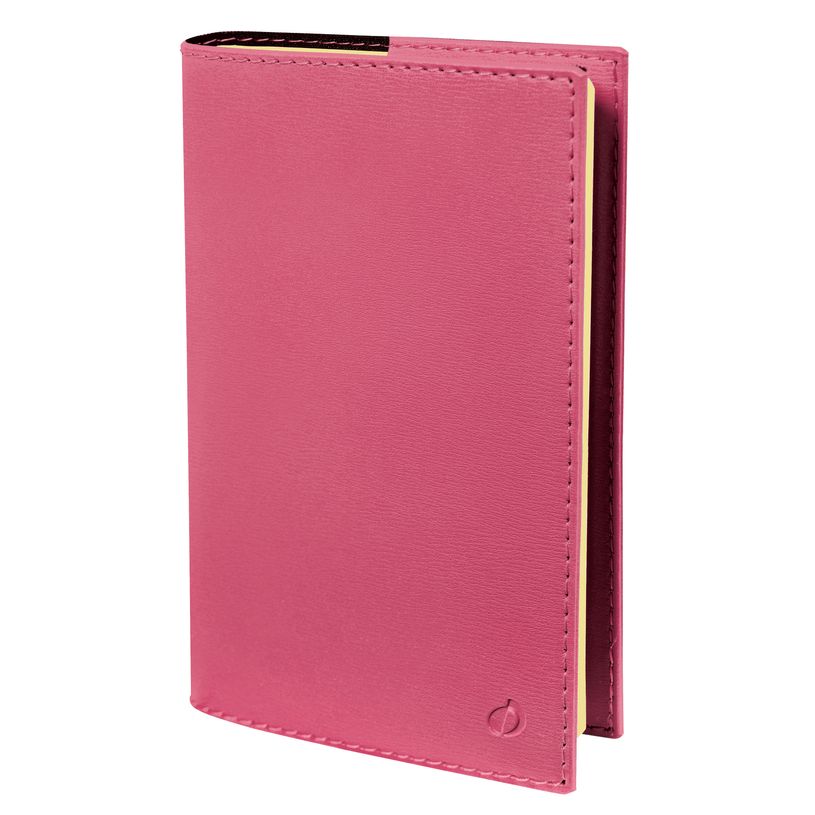 3371010488773-Agenda Soho Ministre Prestige avec répertoire - 1 semaine sur 2 pages - 16 x 24 cm - rose - Quo Vadis--0