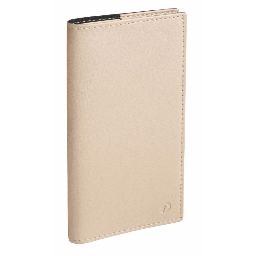 3371010488735-Agenda de poche spiralé Soho Italnote S - 1 semaine sur 2 pages - 8,8 x 17 cm - beige - Quo Vadis--0