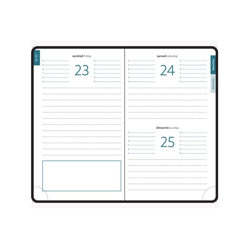 3660942078221-Agenda de poche Mini Labo - 1 jour par page - 10 x 15 cm - bleu - Exacompta-P_405120010_4-6
