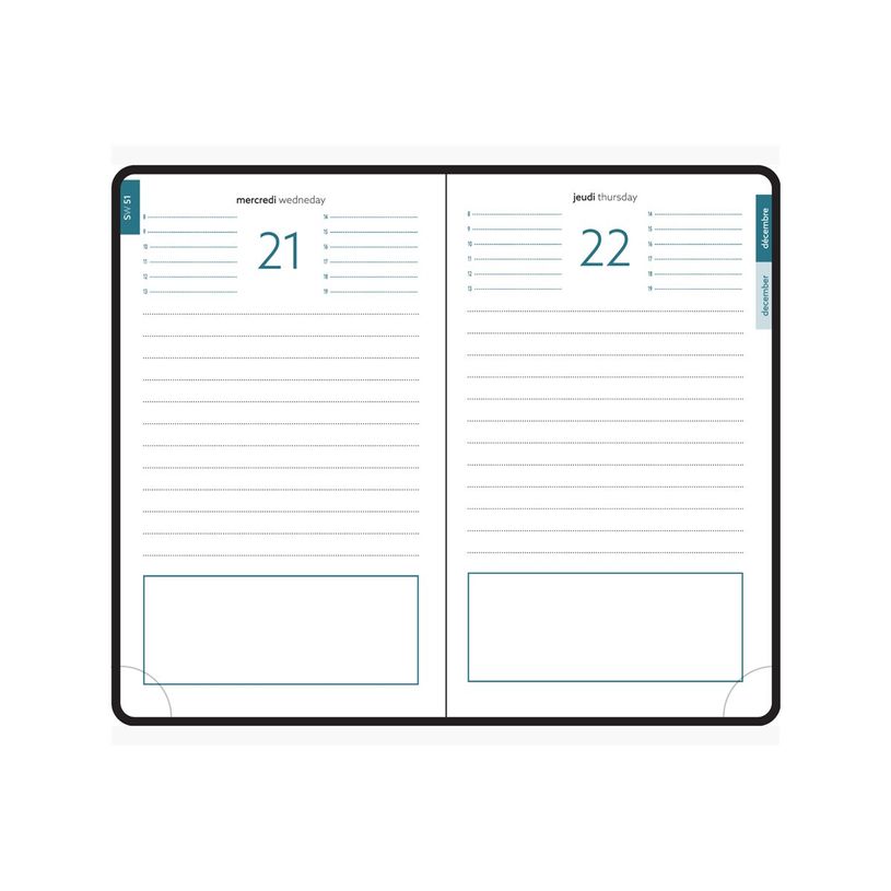 3660942078221-Agenda de poche Mini Labo - 1 jour par page - 10 x 15 cm - bleu - Exacompta-P_405120010_5-11