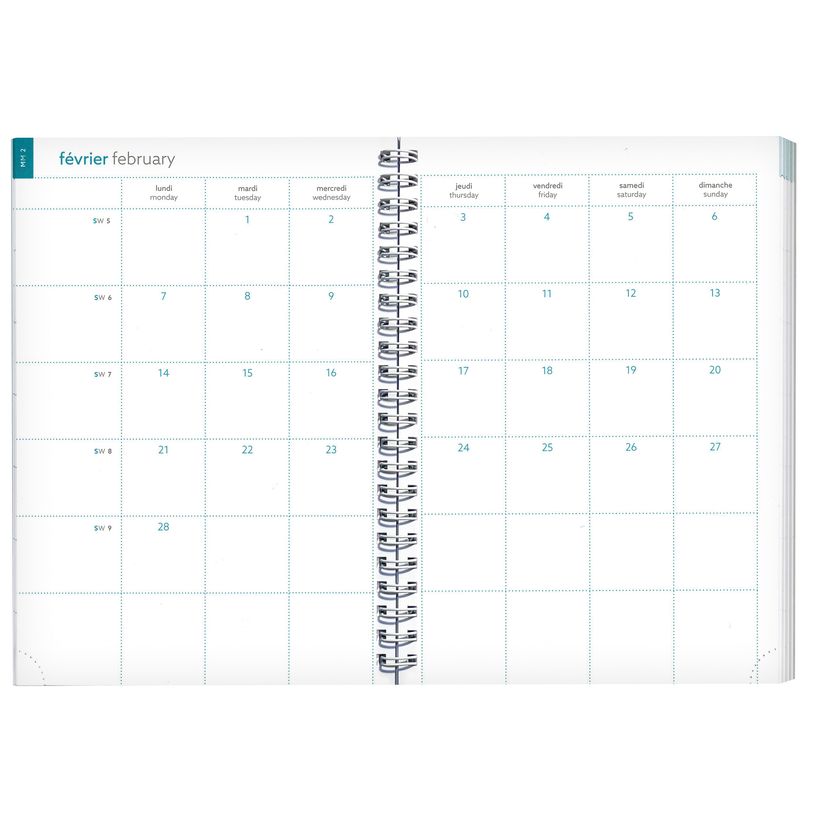 3660942082457-Agenda à spirale Mini Labo - 1 semaine sur 2 pages - 15 x 21 cm - bleu - Exacompta-P_405120014_6-5