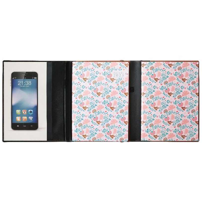 3660942078313-Agenda Mini Labo All in One - 1 semaine sur 2 pages - 15 x 21 cm - camel - Exacompta-P_405120017_3-2