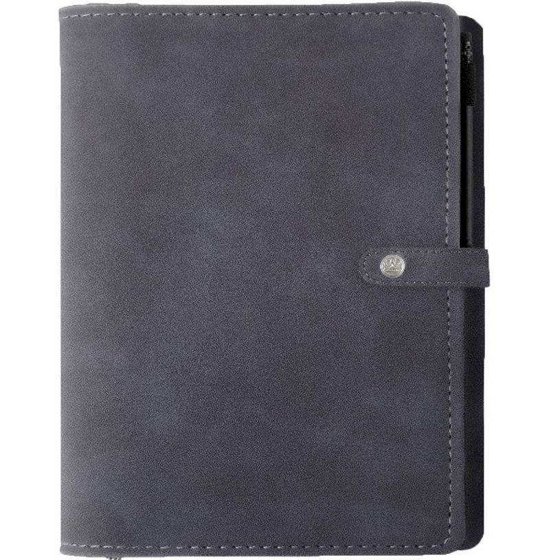 3664447128986-Agenda spiralé Kent - 1 semaine sur 2 pages - 22 x 28 cm - ardoise - Oberthur-P_405120067_1-0