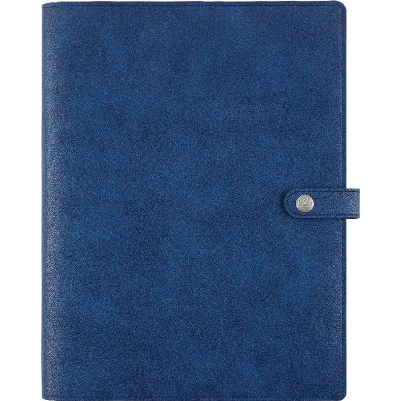 3664447128993-Agenda spiralé Kent - 1 semaine sur 2 pages - 22 x 28 cm - bleu marine - Oberthur-P_405120068_1-0