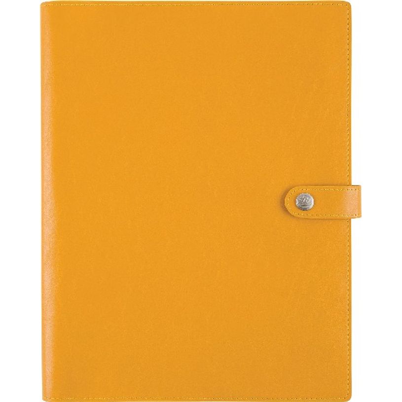 3664447129341-Agenda spiralé Lady Kent - 1 semaine sur 2 pages - 22 x 28 cm - safran - Oberthur-P_405120085_1-0