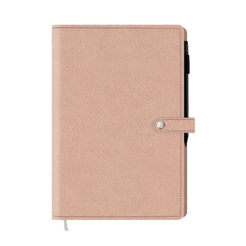 3664447129389-Agenda spiralé Lady Kent - 1 semaine sur 2 pages - 17 x 24,5 cm - nude - Oberthur-P_405120089_1-0