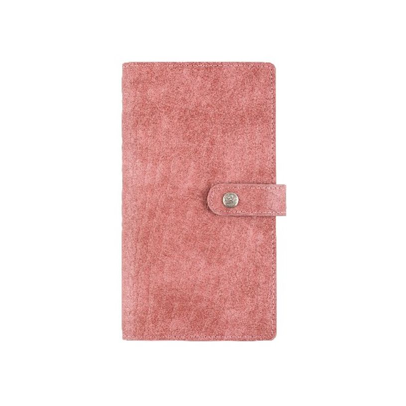 3664447129594-Agenda de poche spiralé Louisiane - 1 semaine sur 2 pages - 9,5 x 17,5 cm - vieux rose - -P_405120164_1-0