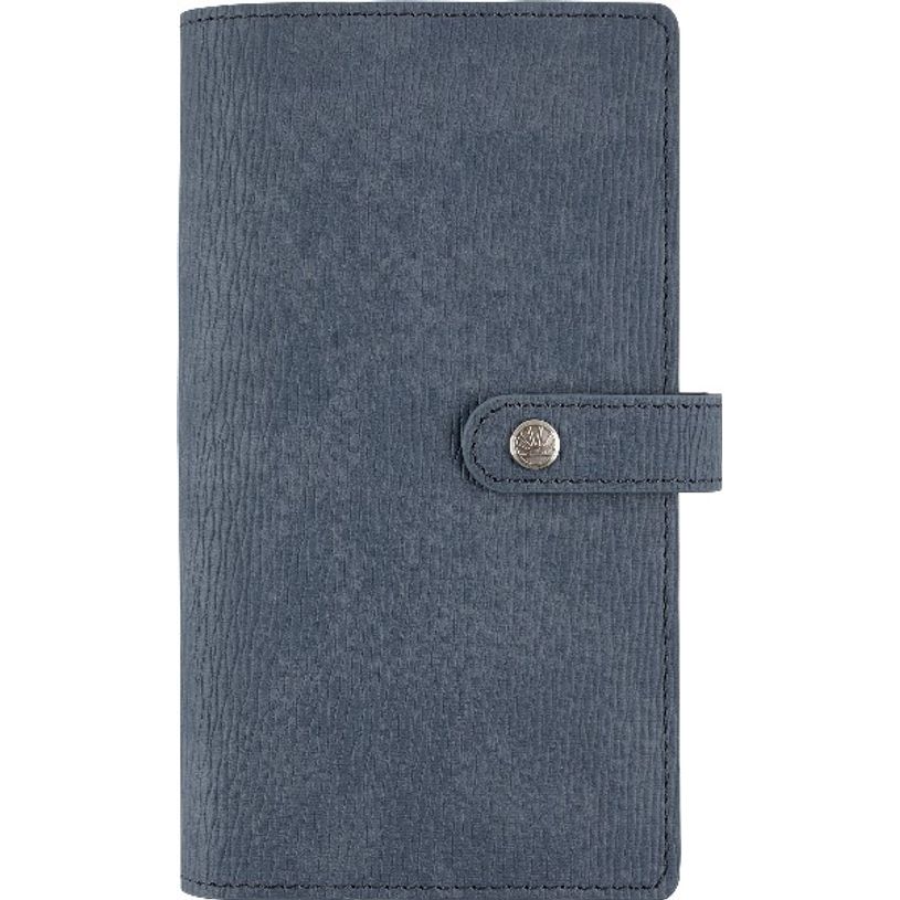 3664447129617-Agenda de poche spiralé Louisiane - 1 semaine sur 2 pages - 9,5 x 17,5 cm - bleu denim - -P_405120166_1-0