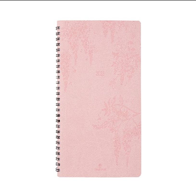 3664447130248-Agenda de poche Primrose - 1 semaine sur 2 pages - 9,5 x 17,5 cm - rose - Oberthur-P_405120189_1-0