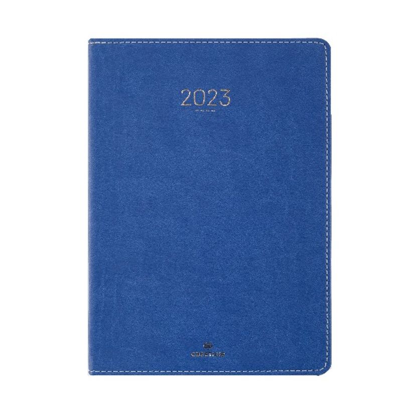 3664447132006-Agenda Eton - 1 semaine sur 2 pages - 22 x 28 cm - bleu - Oberthur-P_405120198_1-0