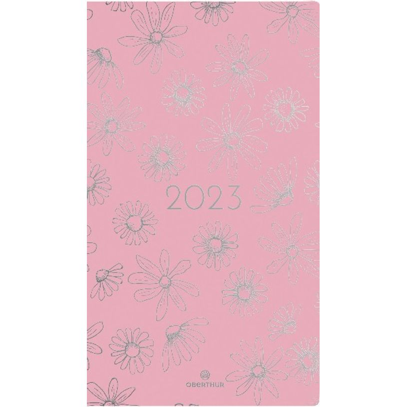 3664447131504-Agenda de poche Astoria - 1 semaine sur 2 pages - 9,5 x 17,5 cm - marguerite - Oberthur-P_405120236_1-0