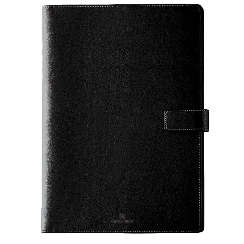 3664447133676-Agenda Milano - 1 semaine sur 2 pages - 22 x 30,7 cm - noir - Oberthur-P_405120242_1-0