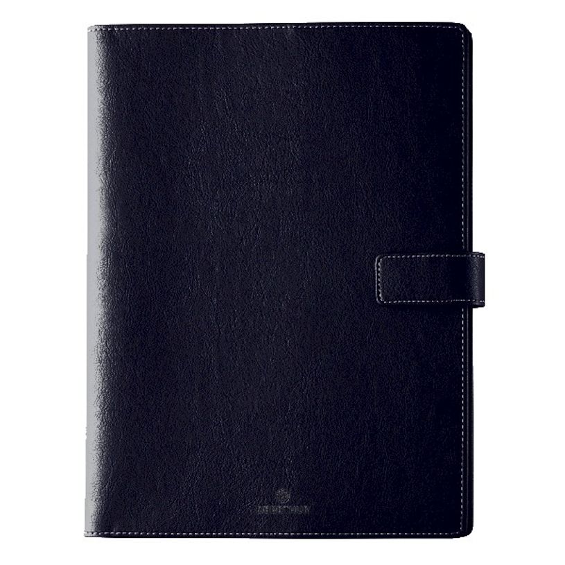 3664447133874-Agenda spiralé Milano - 1 semaine sur 2 pages - 22 x 28 cm - bleu marine - Oberthur-P_405120247_1-0