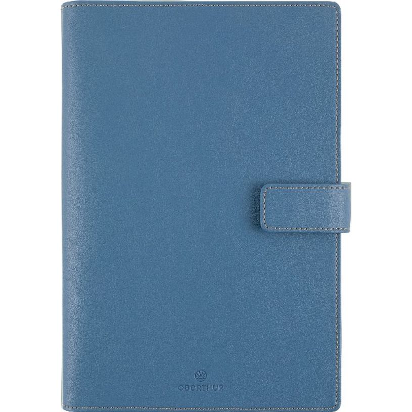 3664447134079-Agenda spiralé Milano - 1 semaine sur 2 pages - 17 x 24,5 cm - bleu denim - Oberthur-P_405120261_1-0
