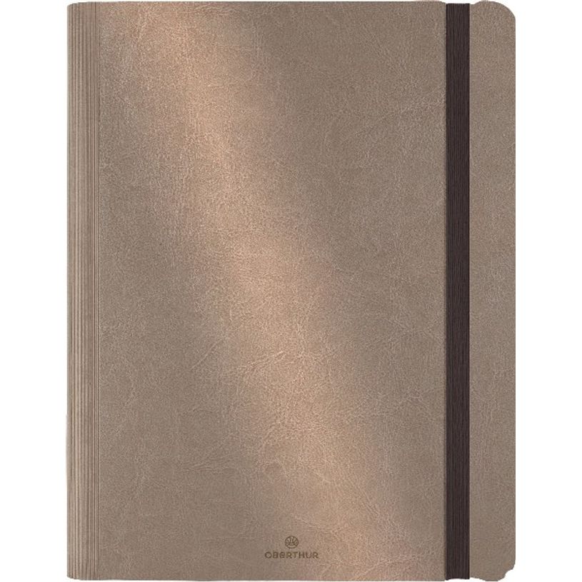 3664447129785-Agenda Medicis - 1 semaine sur 2 pages - 22 x 28 cm - perle métallisé - Oberthur-P_405120292_1-0