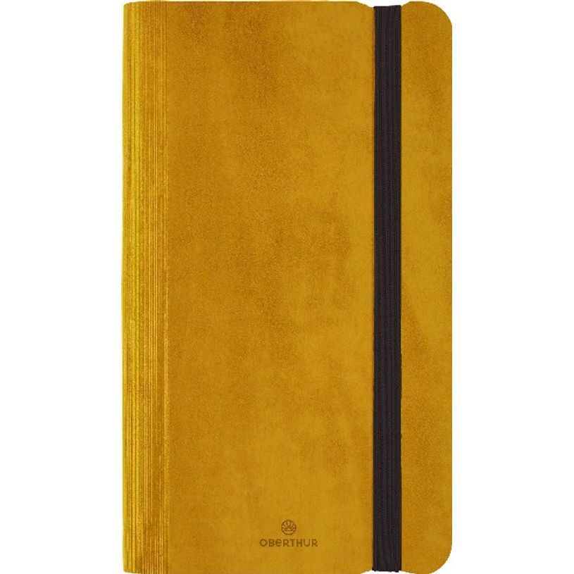 3664447129846-Agenda de poche Medicis - 1 semaine sur 2 pages - 9,5 x 17,5 cm - moutarde - Oberthur-P_405120298_1-0