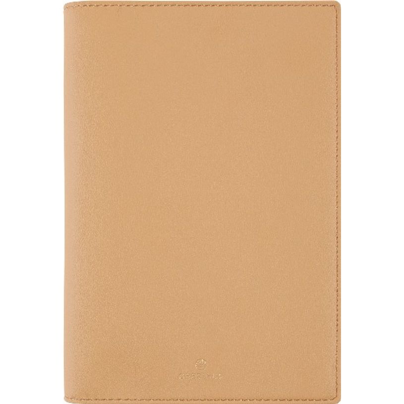 3664447131856-Agenda Feroe - 1 semaine sur 1 page + 1 page de notes - 15,5 x 21,5 cm - camel - Oberthur-P_405120301_1-0
