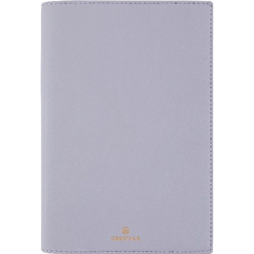 3664447131863-Agenda Feroe - 1 semaine sur 1 page + 1 page de notes - 15,5 x 21,5 cm - parme - Oberthur-P_405120302_1-0