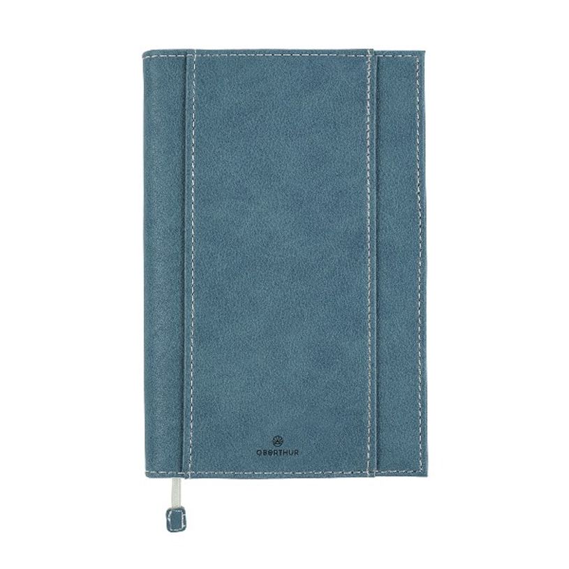 3664447131641-Agenda spiralé Burgos - 1 semaine sur 2 pages - 17 x 24,5 cm - bleu - Oberthur-P_405120308_1-0