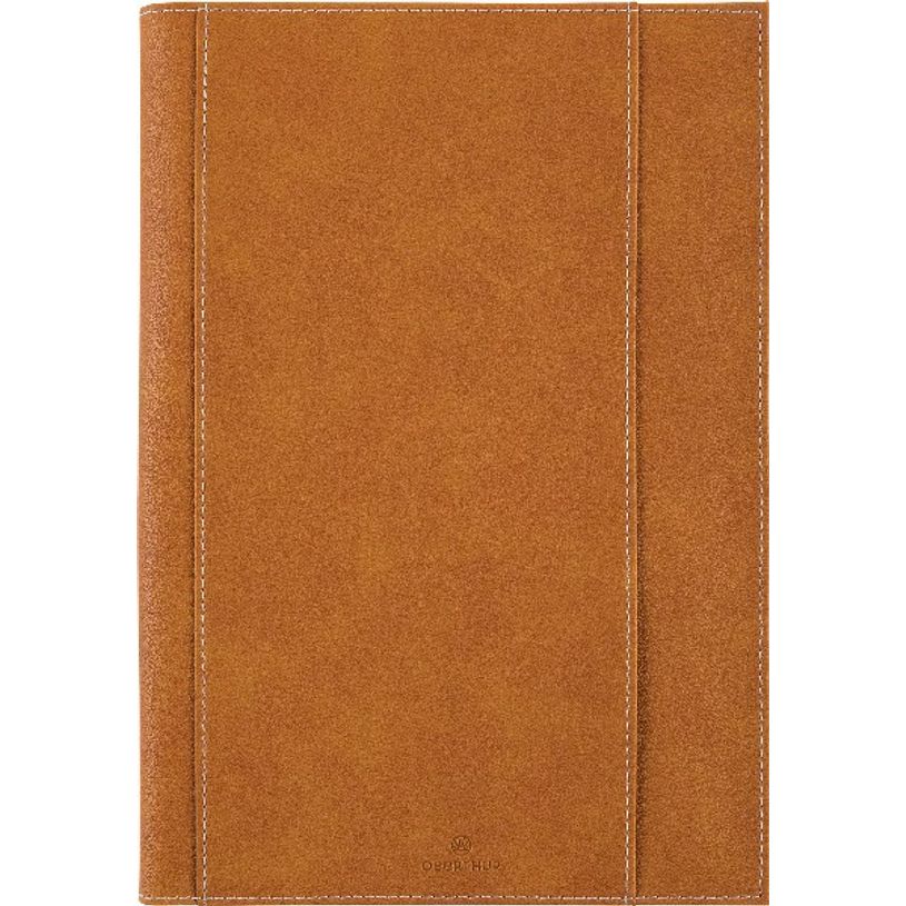 3664447131658-Agenda spiralé Burgos - 1 semaine sur 2 pages - 17 x 24,5 cm - camel - Oberthur-P_405120309_1-0