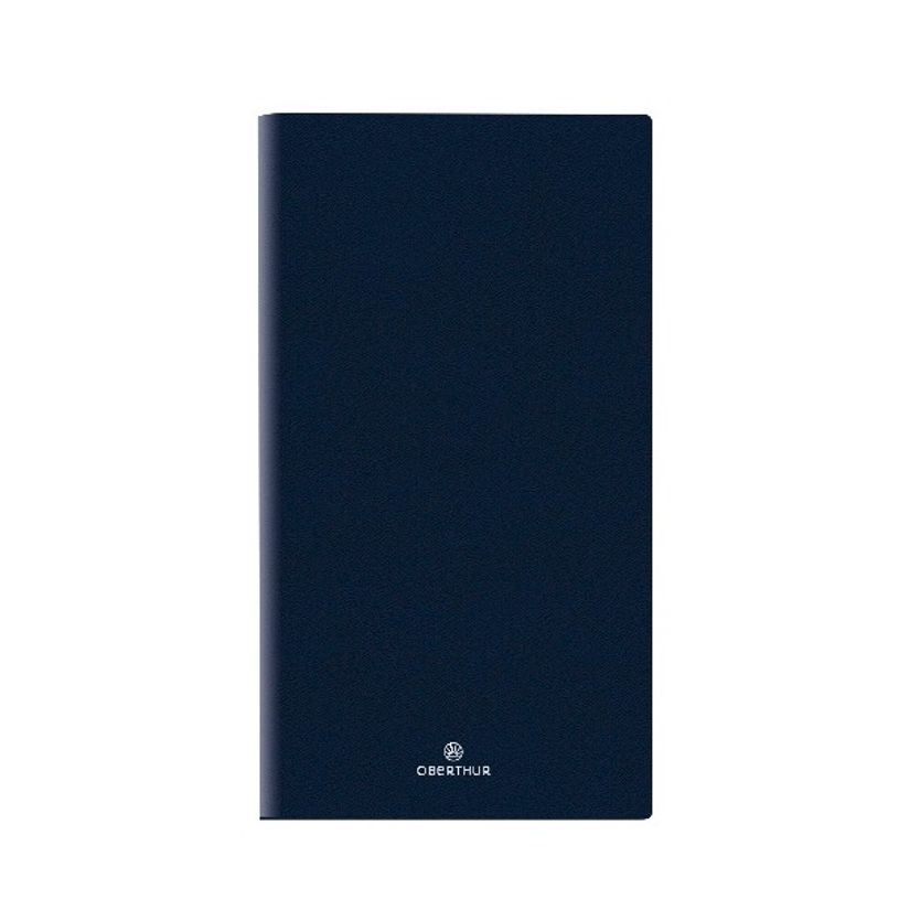 3664447133027-Agenda de poche Odessa - 1 semaine sur 2 pages - 9,5 x 17,5 cm - bleu marine - Oberthur-P_405120354_1-0