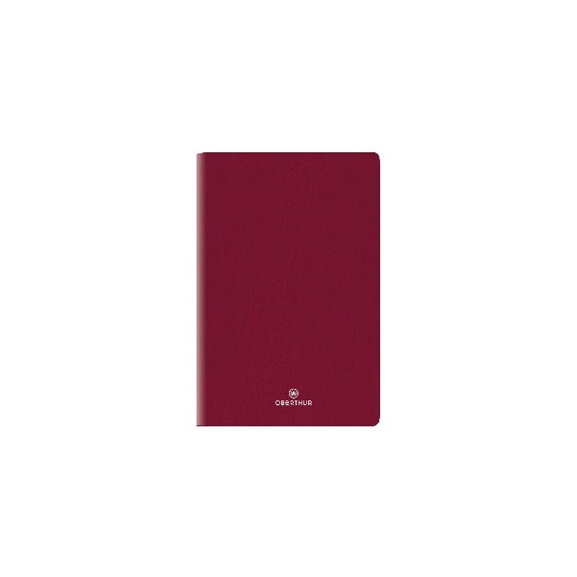 3664447133133-Agenda Odessa - 1 semaine sur 2 pages - 10 x 15 cm - bordeaux - Oberthur-P_405120365_1-0