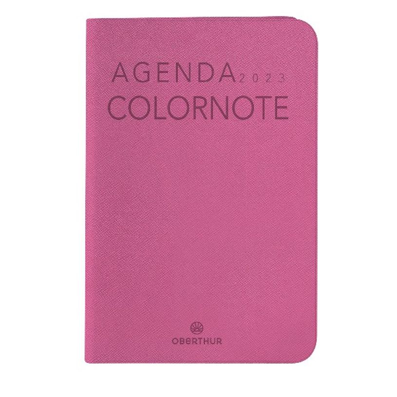 3664447133393-Agenda Colornote - 1 semaine sur 2 pages - 10 x 15 cm - fuchsia - Oberthur-P_405120390_1-0
