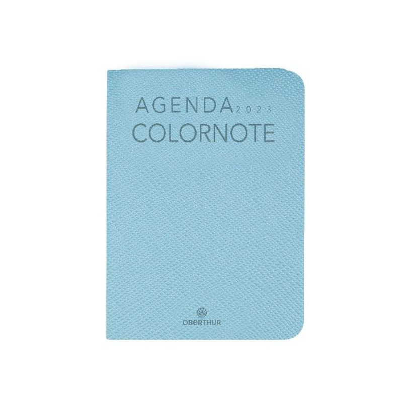 3664447133423-Agenda Colornote - 1 semaine sur 2 pages - 7,5 x 10,5 cm - bleu ciel - Oberthur-P_405120392_1-0