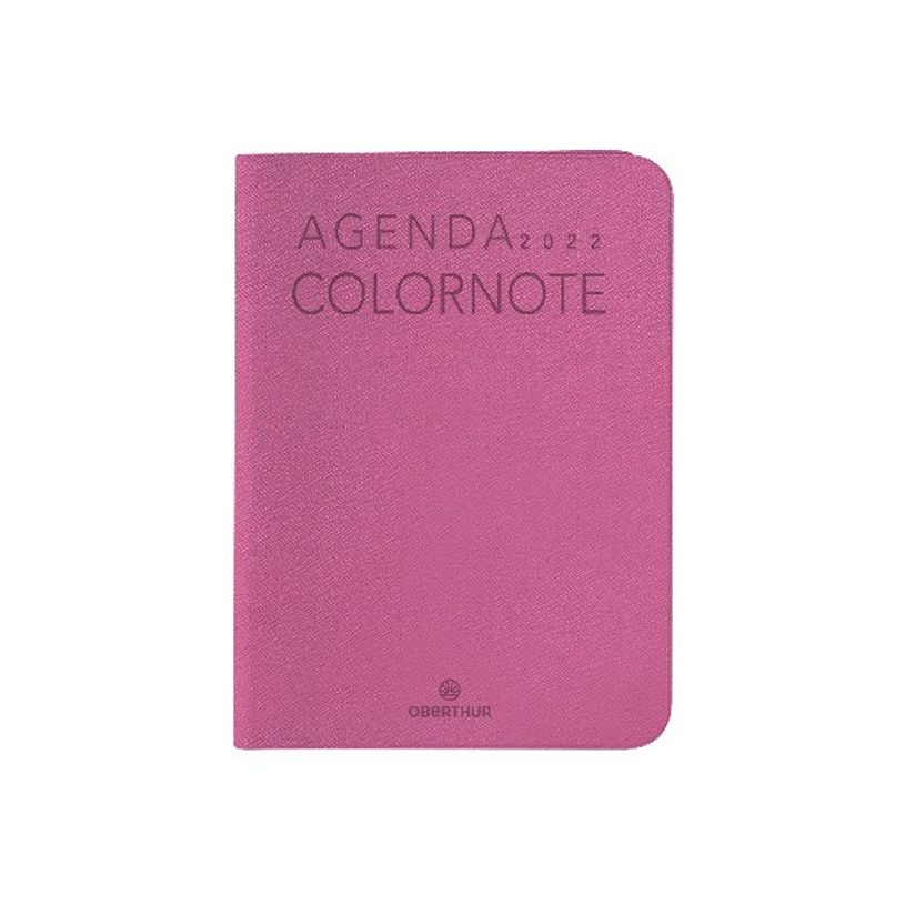 3664447133447-Agenda Colornote - 1 semaine sur 2 pages - 7,5 x 10,5 cm - fuchsia - Oberthur-P_405120394_1-0