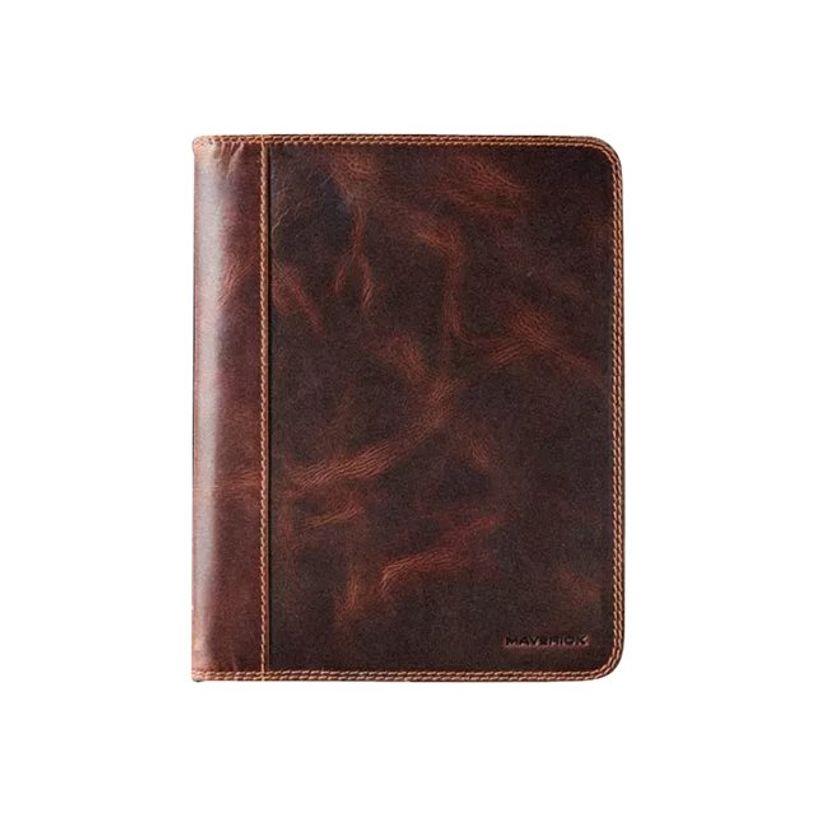 5413082194096-Agenda Maverick Original - 1 semaine sur 2 pages - 17 x 22 cm - brun - Brepols-P_405120662_2-0