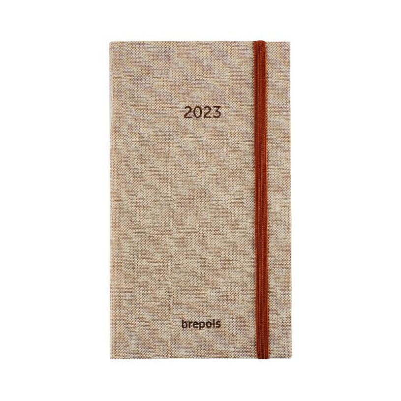 5412303377188-Agenda de poche Notavision Barista - 1 semaine sur 2 pages - 9 x 16 cm - brun - Brepols-P_405120690_2-0