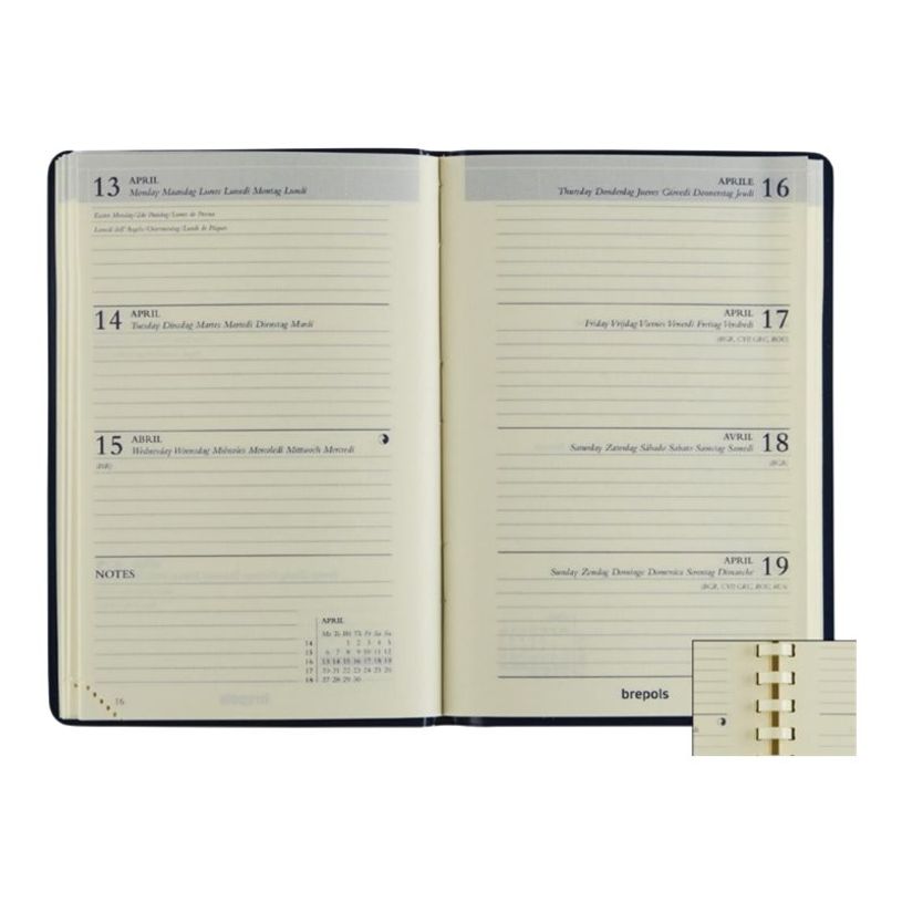 5412303122214-Agenda de poche Lucca - 1 semaine sur 2 pages - 8 x 12 cm - disponible dans différentes c-P_405120695_1-1