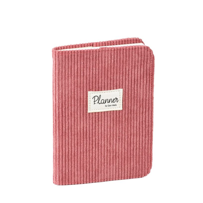 3371010477883-Agenda Colette avec répertoire - 1 semaine sur 2 pages - 10 x 15 cm - rose camélia - Quo-P_405120738_1-0