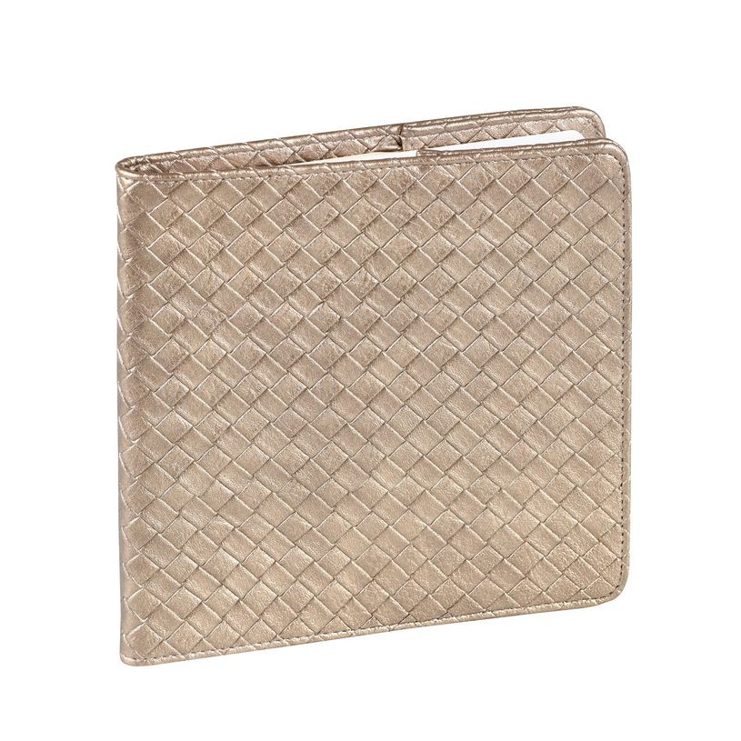 3371010475117-Agenda Paola avec répertoire - 1 semaine sur 2 pages - 16 x 16 cm - or - Quo Vadis-P_405120753_1-0