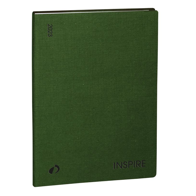 3371010476763-Agenda Diana Ministre recyclé - 1 semaine sur 2 pages - 16 x 24 cm - vert sapin - Quo Vad-P_405120778_1-0