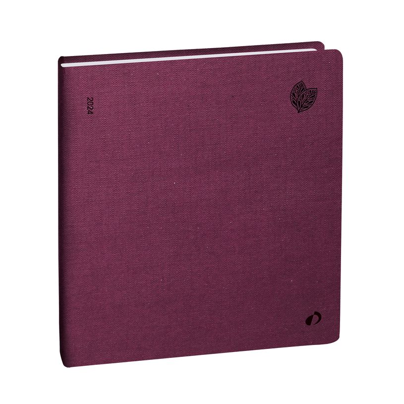 3371010476749-Agenda Diana recyclé - 1 semaine sur 2 pages - 16 x 16 cm - violet prune - Quo Vadis-P_405120780_1-0