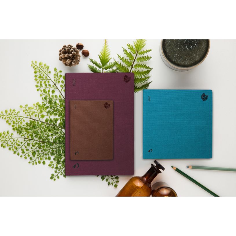 3371010476749-Agenda Diana recyclé - 1 semaine sur 2 pages - 16 x 16 cm - violet prune - Quo Vadis-P_405120780_2-1