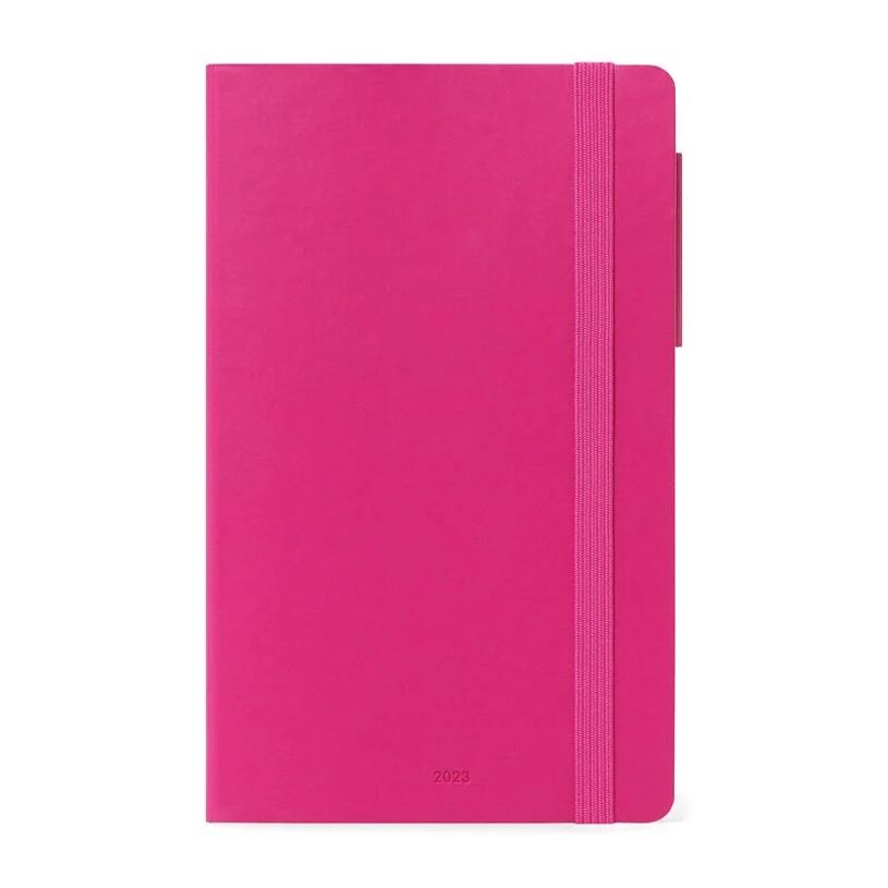 8054117627058-Agenda Colours Collection - 1 mois sur 2 pages - 11 x 18 cm - rose fuchsia - Legami-P_405120960_8-0