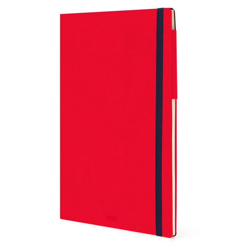 8054117626006-Agenda Colours Collection - 1 semaine sur 2 pages - 19,5 x 26,5 cm - rouge - Legami-P_405121022_3-0